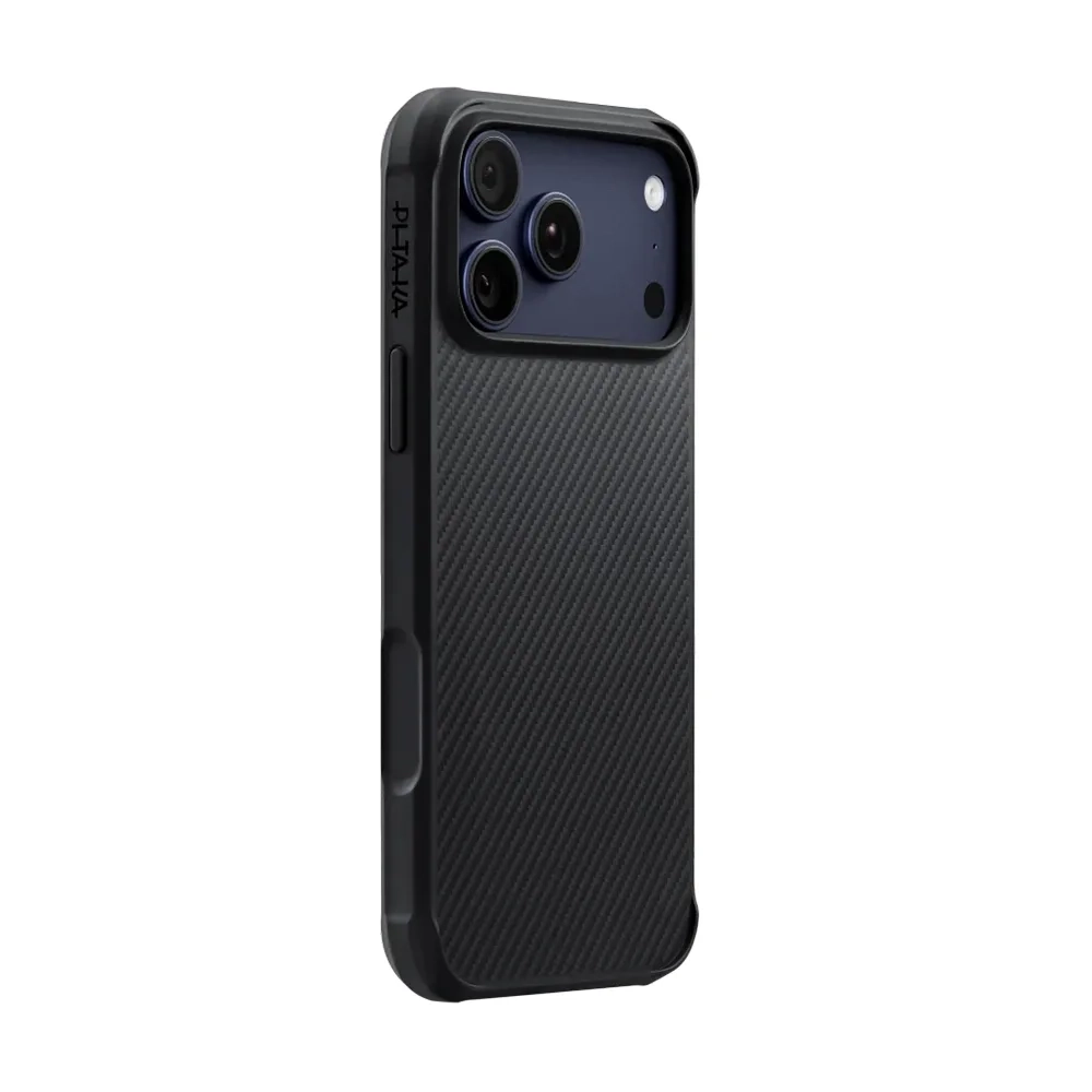 Чехол PITAKA Aramid ProGuard Case для Apple iPhone 17 Pro Max MagSafe, Black/Gray