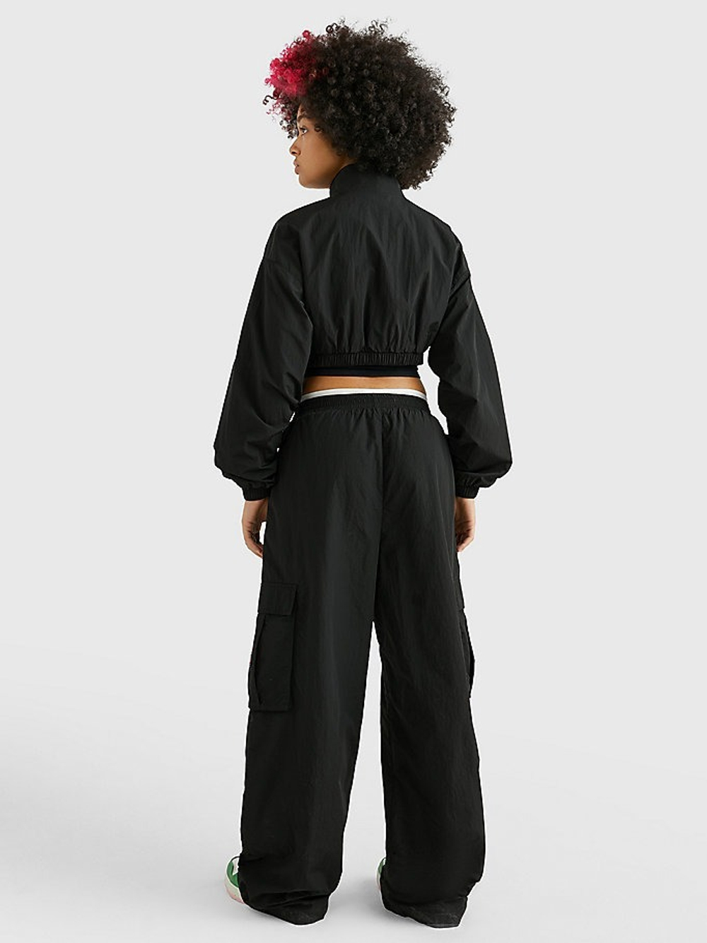 Брюки спортивные женские TOMMY JEANS CLAIRE HR WIDE TRACKPANT