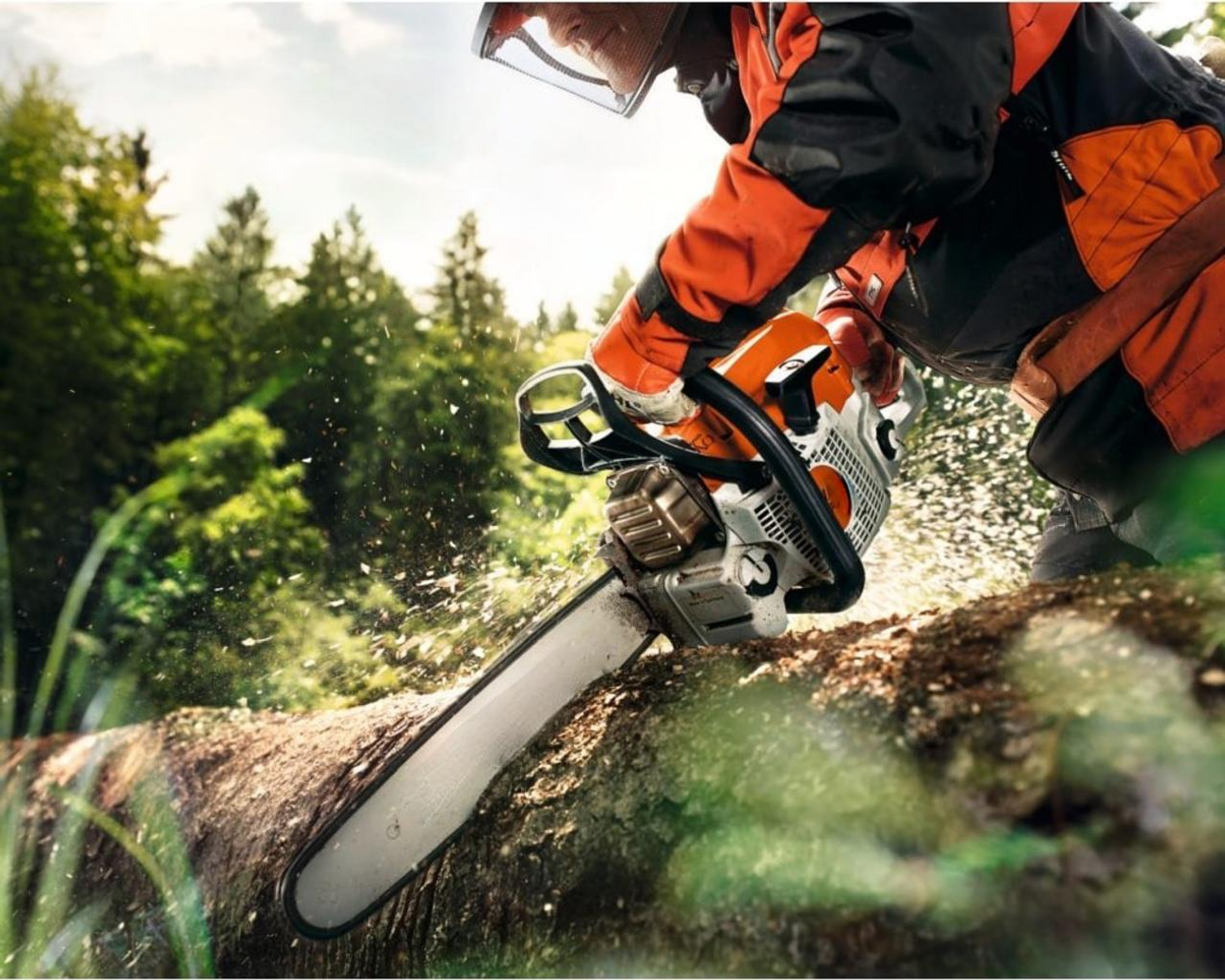 Коротко о бензопилах Holzfforma