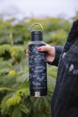 Термобутылка Klean Kanteen Insulated Classic 20oz (592 мл) Black Camo