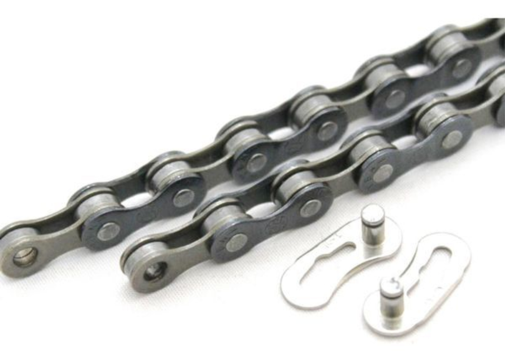 Цепь .C8 3-130 1/2"x3/32" 116зв. хромир. покрыт. с замком в коробке 8скор. CLARKS