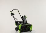 Аккумуляторный снегоуборщик Greenworks GD82STK5, 2602507UС2	,82v, 56 см, c АКБ 2x2.5Aч и двойное ЗУ