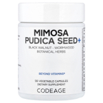 Codeage, семена Mimosa pudica+, 120 капсул