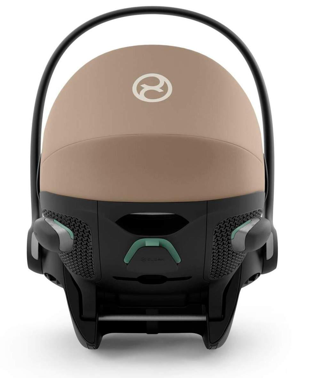 Коляска Cybex Priam IV Matt Black complete и автокресло Cloud G i-Size Almond Beige Plus 3 в 1 Sepia Black