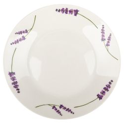 Тарелка White Fox LT304 десертная Mix.Flowers фарфор 19 см | White Fox