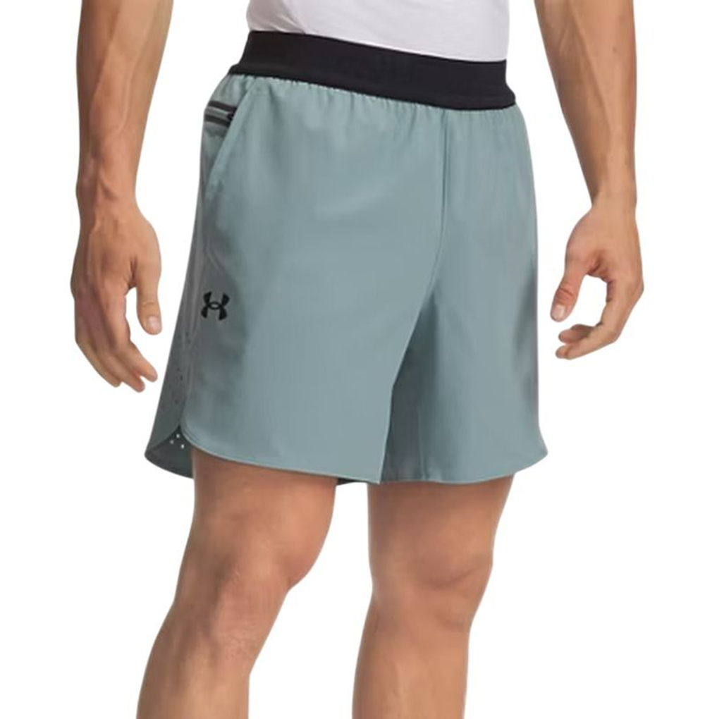 Теннисные шорты Under Armour Vanish Elite - serpentine/black