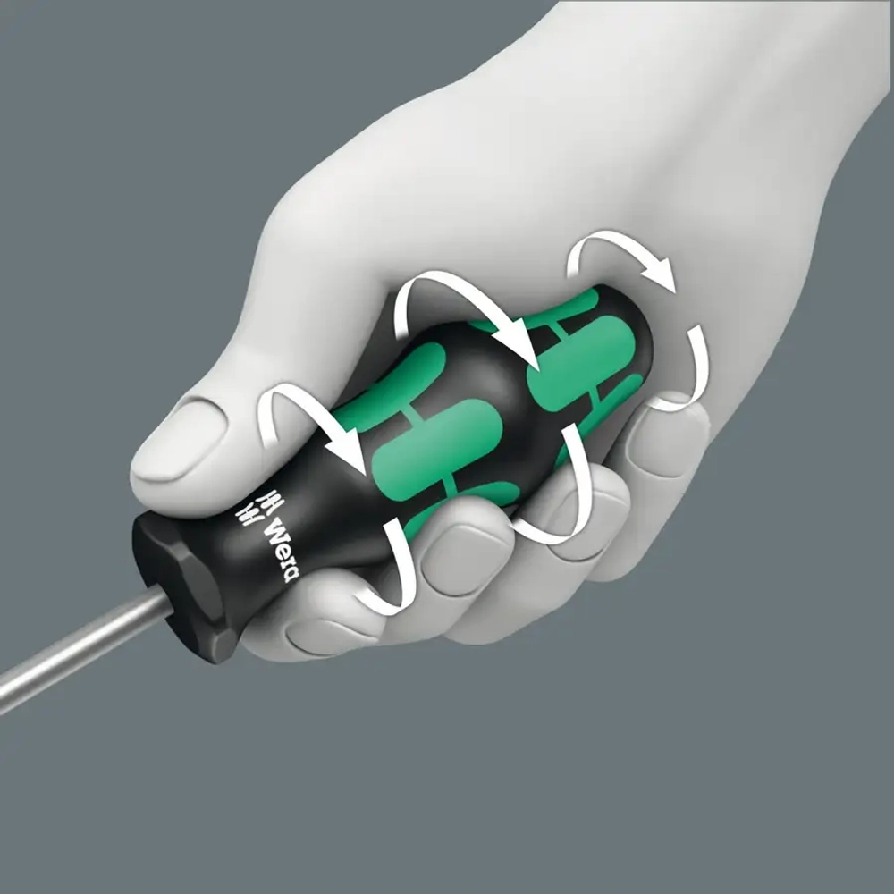 Набор отвёрток с подставкой Kraftform Plus Lasertip WERA 05105622001