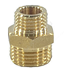 Ниппель латунь переходной Ду 40х20 (1 1/2"х3/4") НР VALFEX VF.580.L.112.034