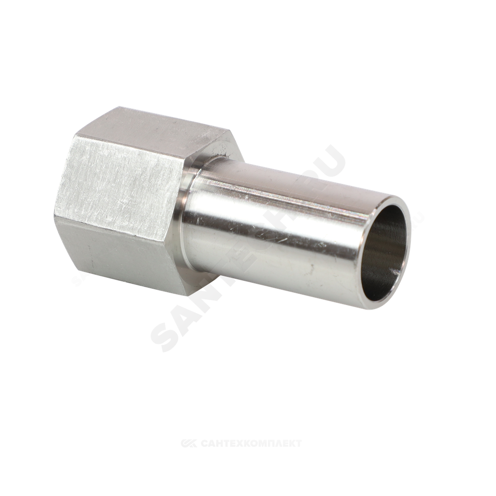 Переход сталь нерж AISI 316L Дн 28х3/4" Ру16 труба/ВР Inoxpres RM 269304028