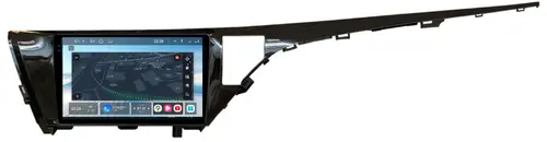 Магнитола для Toyota Camry 70 2017-2020 (без JBL) - Redpower 85331 PRO/PROmax ТОП звук, 2K QLED, Android 14, Быстрейшая, CarPlay, 4G SIM-слот