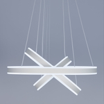 Citilux Дуэт CL719650 LED Люстра подвесная с пультом Белая