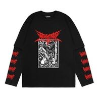 Лонгслив ATF Witchcraft/Sabbat двойной рукав, черный