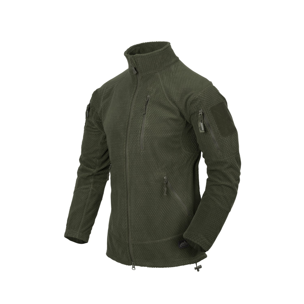 Кофта Helikon-Tex Alpha Tactical Jacket-Grid Fleece Olive Green