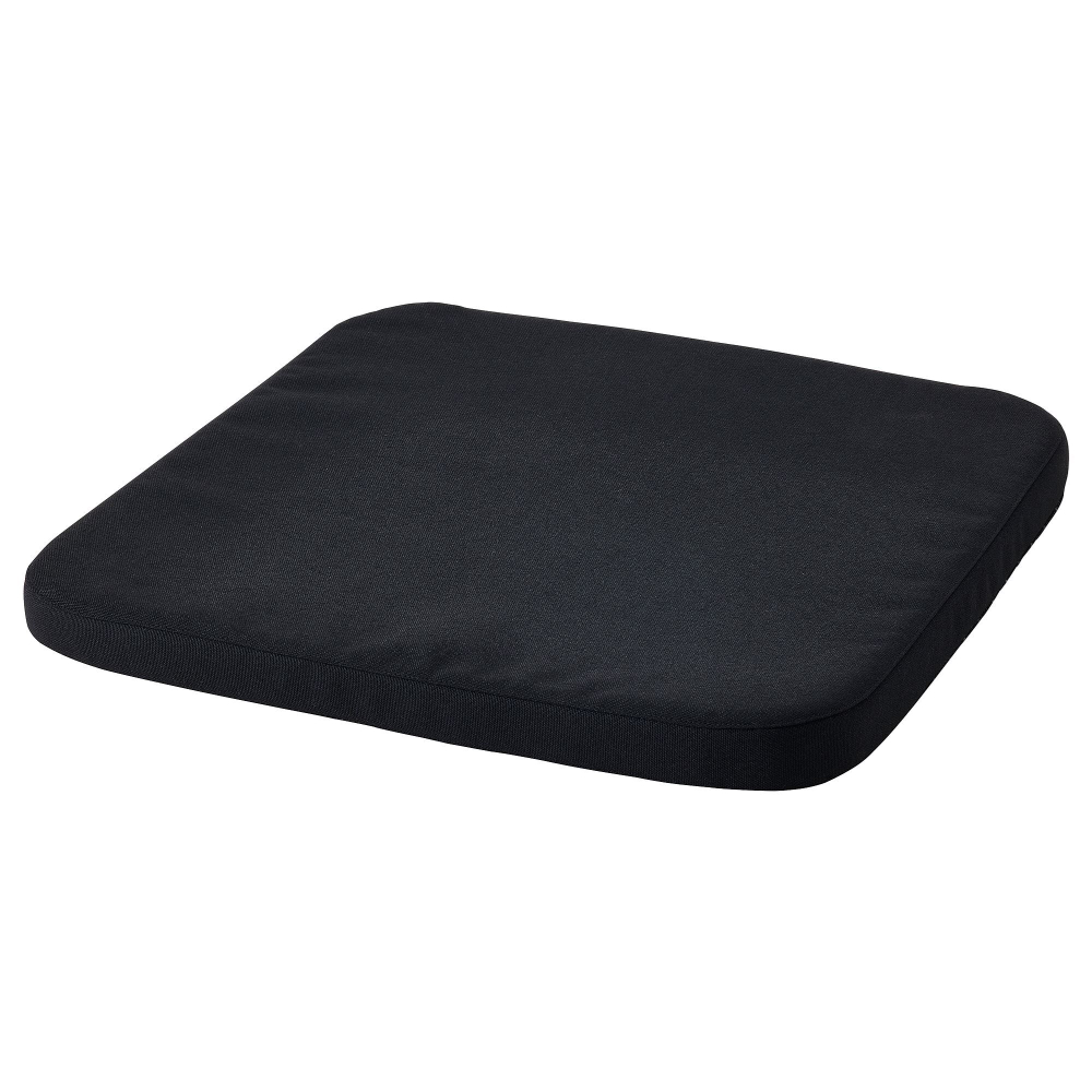 Подушка на стул IKEA STAGGSTARR (СТАГГСТАРР), Черный, 36x36x2,5 см
