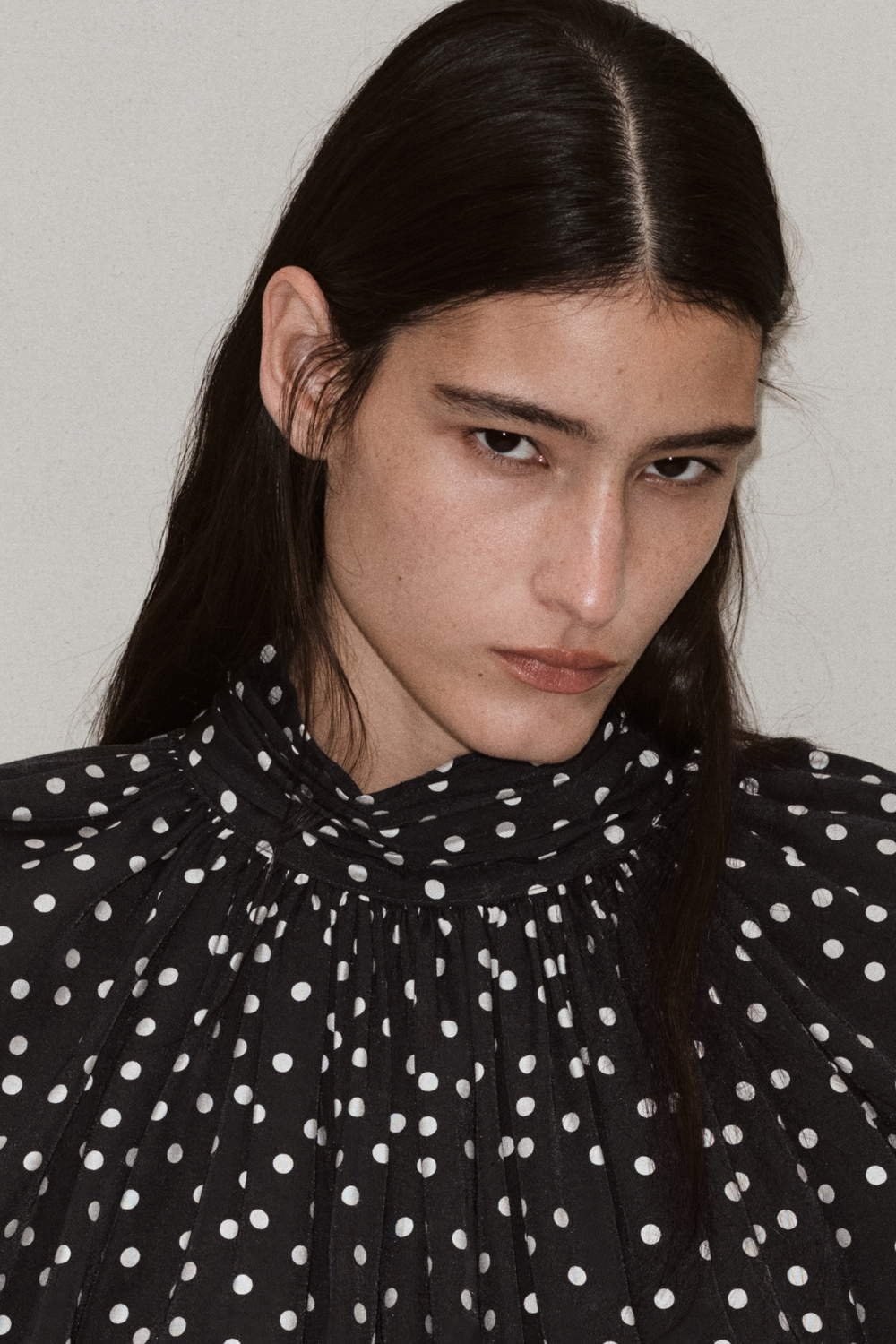Блуза с рукавами-баллонами - H&M