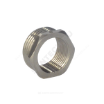 Футорка латунь никель Ду 20х15 (3/4"х1/2") НР/ВР SantechSystems