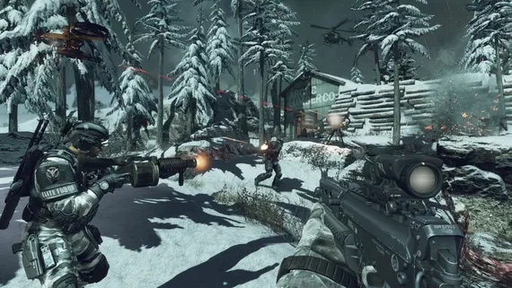 Xbox 360 Call of Duty: Ghosts (Б/У, Полностью на русском языке)