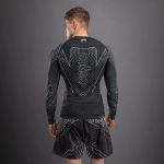 Рашгард Venum Midnight Fury LS Black/Grey/Silver
