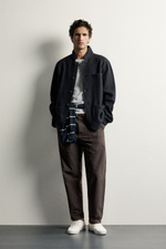 БЛЕЙЗЕР СВОБОДНОГО КРОЯ С ШЕРСТЬЮ — ZARA