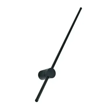 Настенный светильник 9W 3000K A5409AL-1BK черный Atmos Arte Lamp