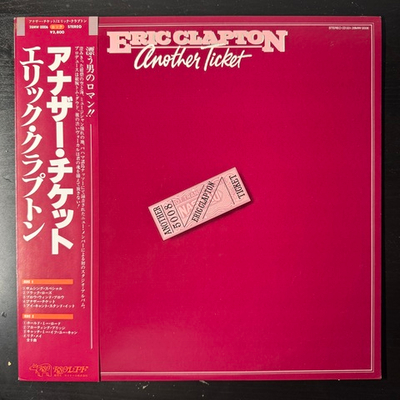 Eric Clapton ‎– Another Ticket (Япония 1981г.)