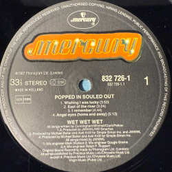 Виниловая пластинка Wet Wet Wet - Popped In Souled Out LP