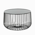 Кофейный столик Flat cage диаметр 65