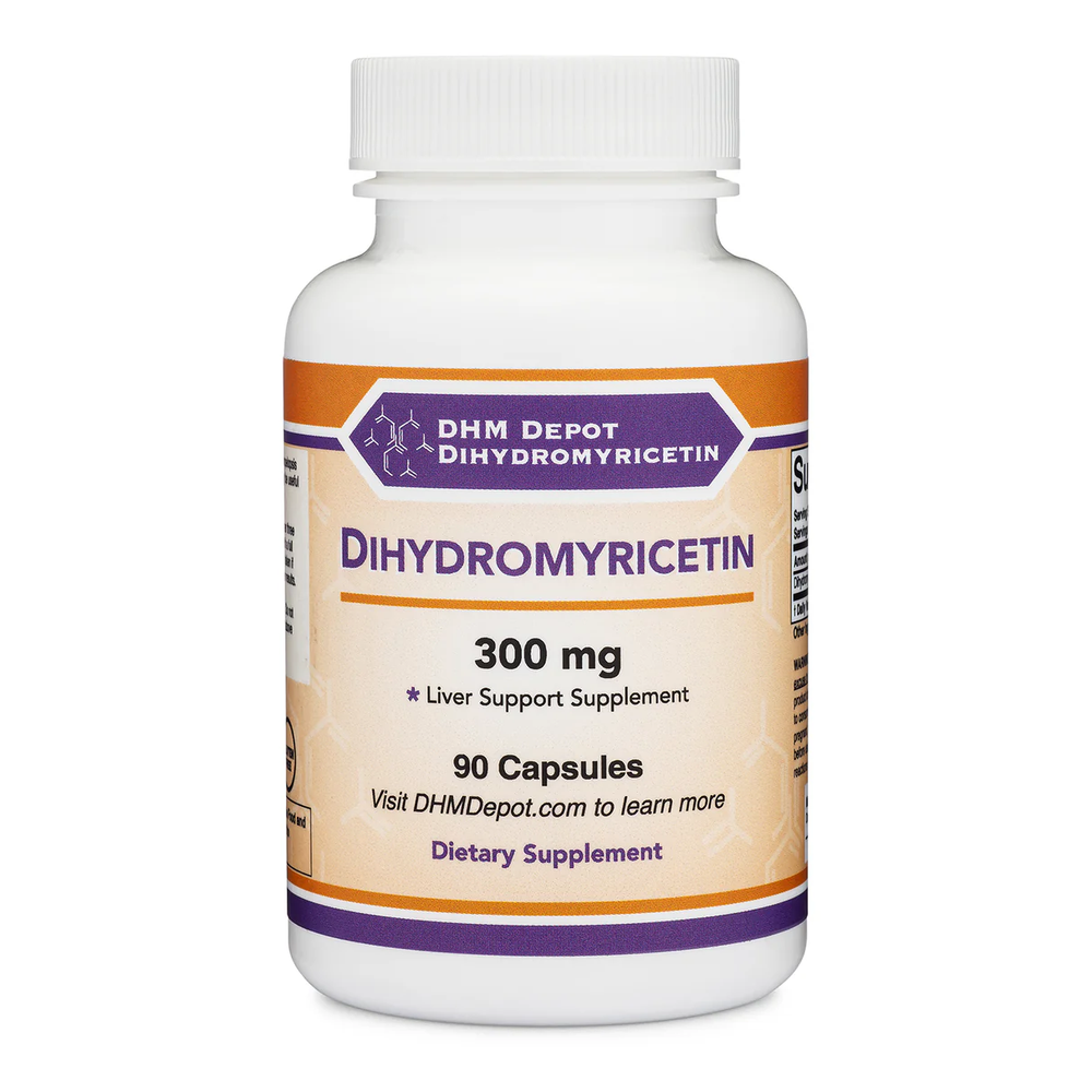 Double Wood Supplements - Dihydromyricetin DHM Supplement - 90 x 300 mg capsules