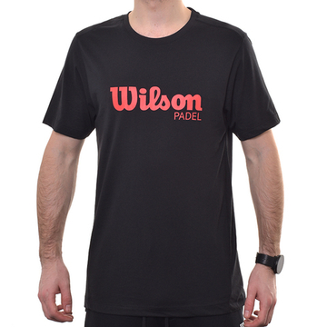 Мужская теннисная футболка Wilson Graphic T-Shirt - черный