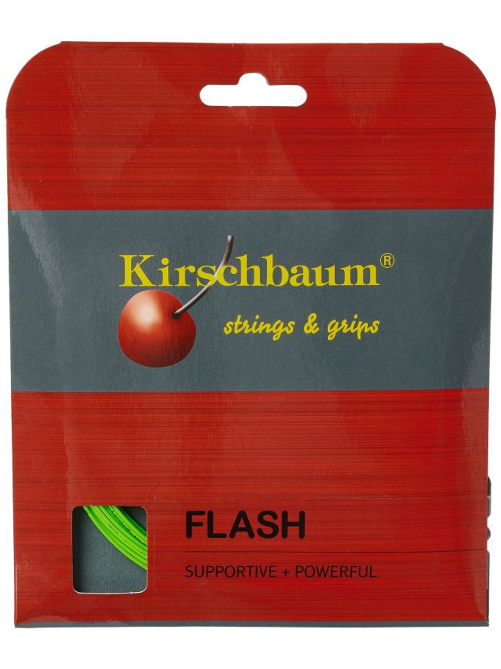 Теннисные струны Kirschbaum Flash (12 m) - зеленый