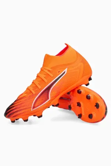 Бутсы Puma Ultra 6 Match+ FG/AG - оранжевый