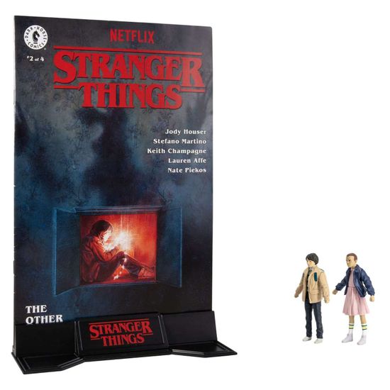 Фигурки Stranger Things Action Figures — Eleven & Mike Wheeler (8 см) 161724