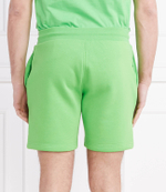 шорты hilfiger curve logo sweatshort Tommy Hilfiger - зеленый(MW0MW30014)
