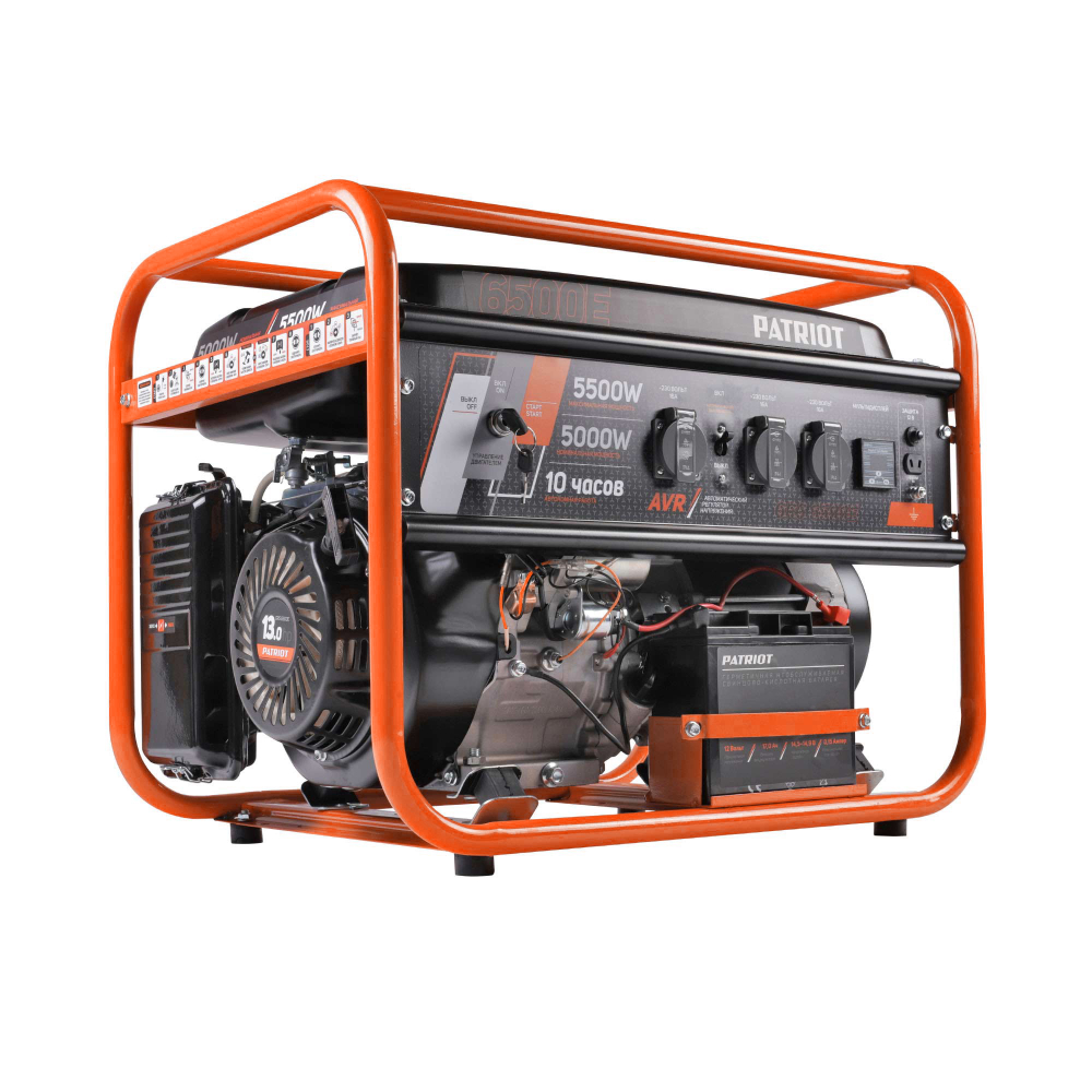 Бензиновый генератор (5.5 кВт) PATRIOT GRS 6500 E