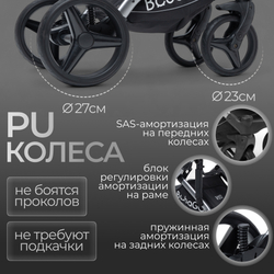 Модульная коляска BubaGO Rosano 3в1