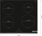 Индукционная варочная панель Bosch PIE 631BB5E