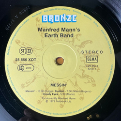 Винтажная виниловая пластинка LP Manfred Mann's Earth Band Messin (Германия 1983) Buddah