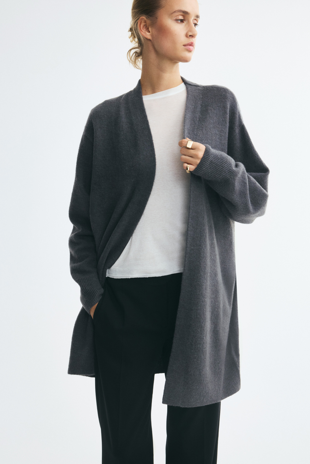 Длинный кардиган - H&M