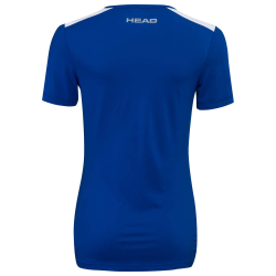 Женская теннисная футболка Head Club 22 Tech T-Shirt W - небесный