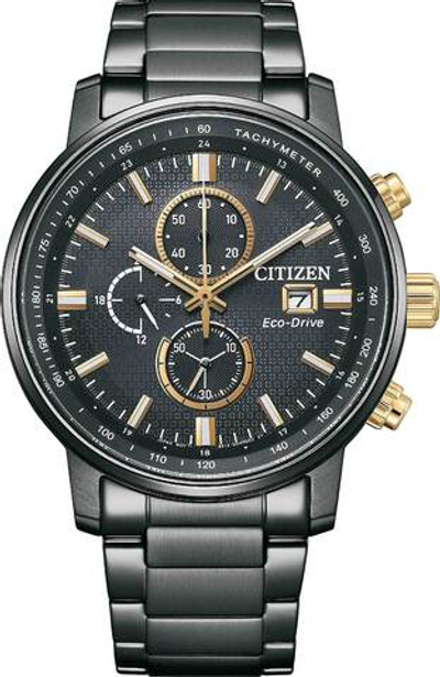 Японские наручные часы Citizen CA0846-81E с хронографом