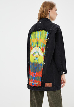 LIGVIANNI Джинсовая куртка Denim Jacket The Panda