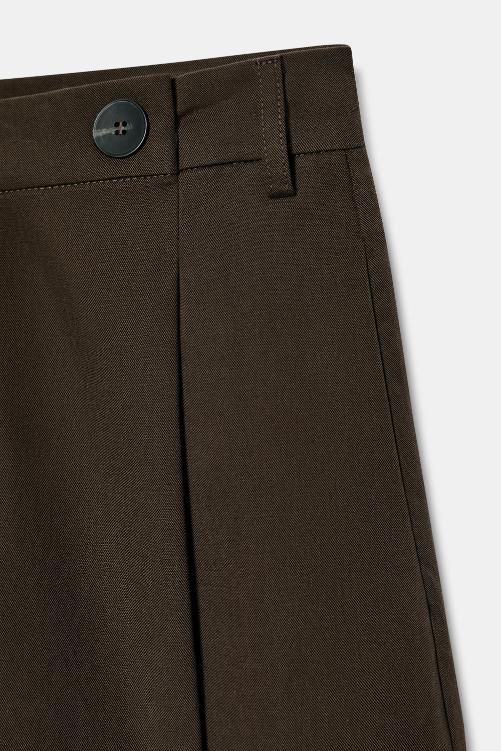 ШОРТЫ СО СКЛАДКАМИ И ПУГОВИЦАМИ — ZARA