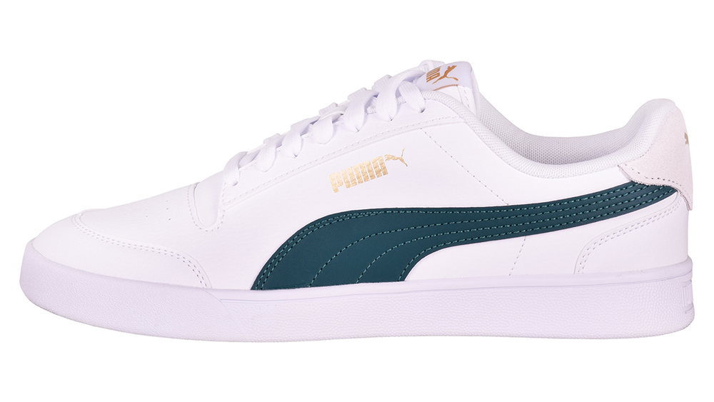 Кроссовки Meskie buty Puma Shuffle - белые/зеленые/золотые