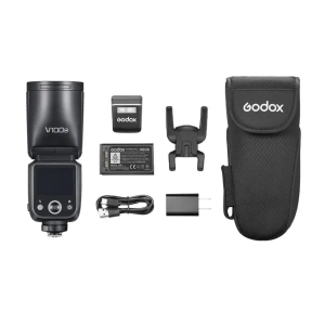 Вспышка накамерная Godox V100N TTL с круглой головкой для Nikon
