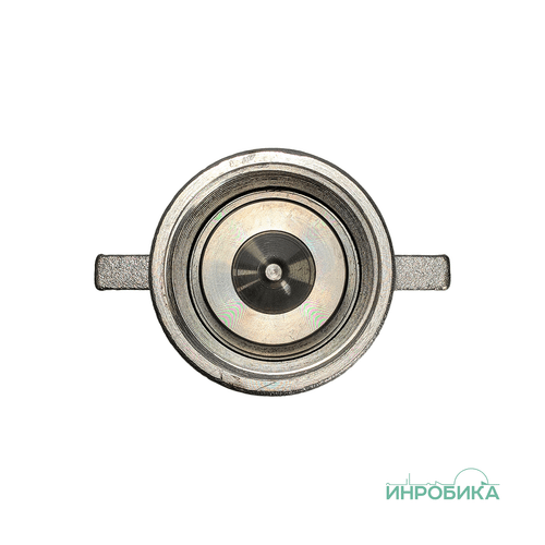 Муфта (мама) с крыльчатой гайкой NPT 1-1/4" БРС серии INR108STC с резьбовой фиксацией INR108STCF114-1-1/4"