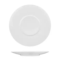 Тарелка d 25,5 см h3 см с широкими полями белая фарфор P.L. Proff Cuisine [6]
