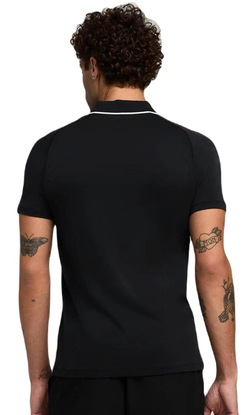 Мужское теннисное поло Wilson Team Seamless 2.0 - black