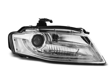 Передние фары tru drl chrome для Audi A4 B8