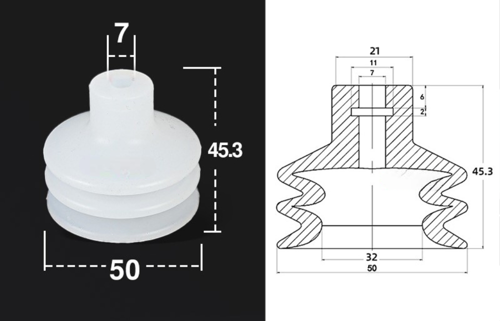 BHML-50 white