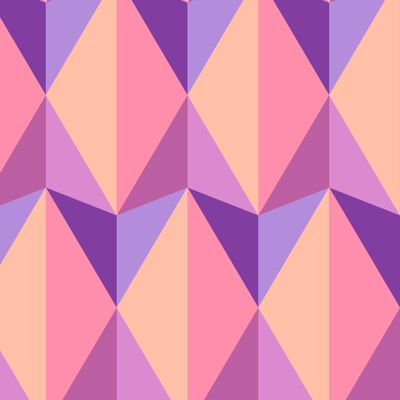 Треугольная иллюзия сиреневый большой